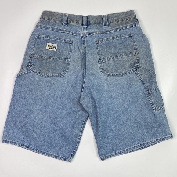 Vintage Lee Dungarees Carpenters Shorts Size 34 - Picture 2 of 13